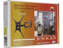 BENATEK LCD-44B Black складной поворотный кронштейн (VESA 100/200x100/200/300/400, 30кг)