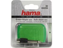 Hama 43356  Переходник Jack6.3-M -- RCA-F
