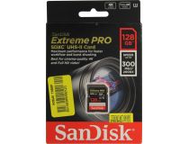 SanDisk Extreme Pro SDSDXPK128G-GN4IN SDXC Memory Card 128Gb UHS-II U3