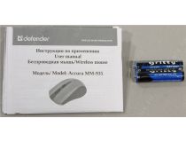 Defender Accura Wireless Optical Mouse MM-935 Red (RTL) USB 3btn+Roll  52937 