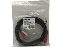 Exegate EX254084RUS Кабель 2RCA-M -- 2RCA-M 3м