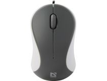 Defender Accura Optical Mouse MS-970 Grey&White  (RTL) USB 3btn+Roll 52970 
