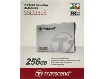 SSD 256 Gb SATA 6Gb/s Transcend SSD230S TS256GSSD230S  2.5  3D TLC