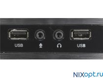 Minitower Powerman ES-722BK  MicroATX 400W (24+2x4+6пин)