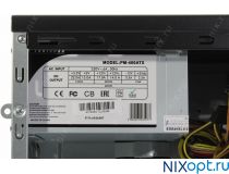 Minitower Powerman ES-722BK  MicroATX 400W (24+2x4+6пин)