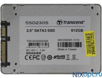 SSD 512 Gb SATA 6Gb/s Transcend SSD230S  TS512GSSD230S 2.5 3D TLC