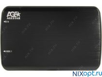AgeStar 31UB2A12C(-6G)-Black (Внешний бокс для 2.5  SATA HDD, USB3.1)