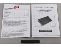 AgeStar 3UB2A14-White (Внешний бокс для 2.5  SATA HDD, USB3.0)