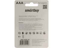 Аккумулятор Smartbuy SBBR-3A02BL1100 (1.2V, 1100mAh) NiMh, Size AAA  уп. 2 шт 