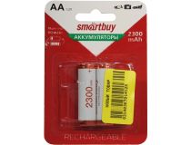 Аккумулятор Smartbuy SBBR-2A02BL2300 (1.2V, 2300mAh) NiMh, Size  AA  уп. 2 шт 
