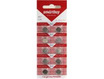 Smartbuy SBBB-AG7-10B (LR57, 1.5V) , щелочной (alkaline)  уп. 10 шт 