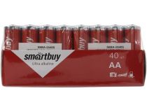 Smartbuy SBBA-2A40S, Size AA , 1.5V, щелочной (alkaline)  уп. 40 шт 
