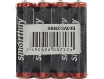 Smartbuy SBBZ-3A04S, Size AAA , 1.5V, солевый уп. 4 шт 