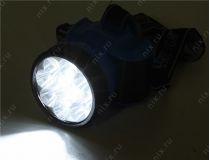 Фонарь Smartbuy SBF-26-B (налобный, 12 светодиодов, аккум+З/У)