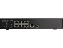MultiCo EW-P5881IW Управляемый коммутатор (8UTP 100Mbps PoE+ 1UTP 1000Mbps + 1SFP)
