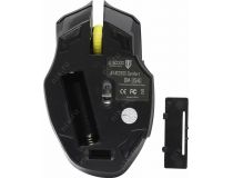 JETACCESS Comfort Wireless Optical Mouse OM-U54G Black  (RTL) USB 6btn+Roll, беспроводная