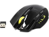 JETACCESS Comfort Wireless Optical Mouse OM-U54G Black  (RTL) USB 6btn+Roll, беспроводная