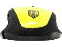 JETACCESS Comfort Wireless Optical Mouse OM-U54G Yellow (RTL) USB6btn+Roll, беспроводная