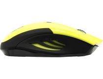 JETACCESS Comfort Wireless Optical Mouse OM-U54G Yellow (RTL) USB6btn+Roll, беспроводная