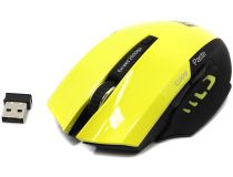 JETACCESS Comfort Wireless Optical Mouse OM-U54G Yellow (RTL) USB6btn+Roll, беспроводная