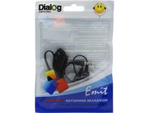 Наушники с микрофоном Dialog ES-10 (шнур 1м)