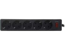 Сетевой фильтр Smartbuy SBSP-5(0)-K  5м  (5 розеток)