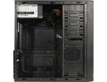 Miditower PowerCool S2007BK  Black ATX 500W (24+2x4+6пин)