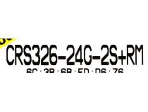 MikroTik CRS326-24G-2S+RM Cloud Router Switch (24UTP/WAN 1000Mbps + 2SFP+)