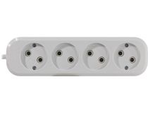 Удлинитель Smartbuy SBE-10-4-05-N White  5м (4 розетки)