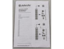Сетевой удлинитель Defender S430  3м  (4 розетки) 99238 