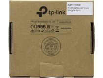 TP-LINK EAP115-Wall Wireless N Wall-Plate Access Point (1UTP 100Mbps PoE, 802.11b/g/n, 300Mbps, 2x1.8dBi)