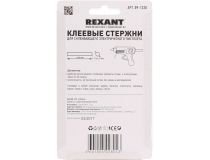Rexant 09-1220 Клеевые стержни (12 шт, 11.3x100 мм, прозрачный, 13000Па•с, 85°C)