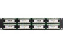 Patch Panel 19 2U UTP 48 port кат 5e, Rexant  04-0022 