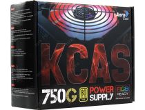 Блок питания Aerocool KCAS-750G (RTL) 750W ATX (24+2x4+4x6/8пин)