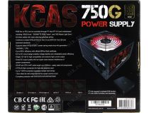Блок питания Aerocool KCAS-750G (RTL) 750W ATX (24+2x4+4x6/8пин)