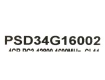 Patriot Signature Line PSD34G16002 DDR3 DIMM 4Gb PC3-12800 CL11