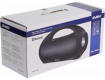 Колонка SVEN PS-420 Black (2x6W, Bluetooth, USB, microSD, FM, Li-Ion)