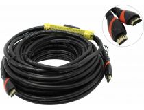 VCOM CG525D-R-20м Кабель HDMI to HDMI (19M -19M) 20м 2 фильтра ver2.0