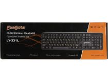Клавиатура ExeGate LY-331L Black  USB 104КЛ EX263906RUS 