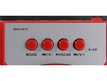 Колонка KS-is KS-328 (5W, USB, microSD, Bluetooth, Li-Ion, FM)