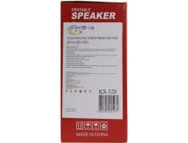 Колонка KS-is KS-328 (5W, USB, microSD, Bluetooth, Li-Ion, FM)