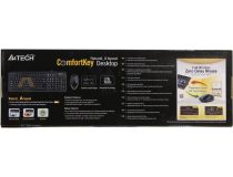 A4Tech ComfortKey Desktop KRS-8372 (Кл-ра USB, +Мышь, 3кн, Roll, USB)