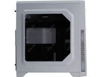 Miditower GameMax G561-White (Blue LED) ATX без БП, с окном