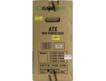 Miditower GameMax G561-White (Blue LED) ATX без БП, с окном
