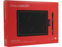One by Wacom Small CTL-472-N Black&Red (6 x3.7 , 2540 lpi, 2048 уровней, USB)