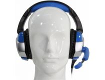 Наушники с микрофоном Dialog Gan-Kata HGK-37L Blue (шнур 2.2м, с регулятором громкости)