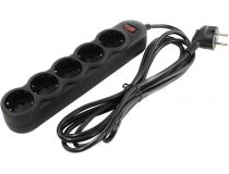 Сетевой фильтр SVEN SF-05L Black 3м (5 розеток)