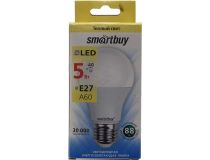 Smartbuy SBL-A60-05-30K-E27-A (E27, 400 люмен, 3000К, 5Вт, 160-240В)