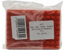 ACD RA183 Корпус для Raspberry Pi 3 Red ABS Plastic Building Block Case