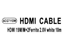 AOpen ACG711DW-10м Кабель HDMI to HDMI (19M -19M) 10м 2 фильтра ver2.0